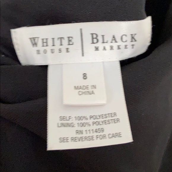 WHBM Black Halter Dress - Picture 6 of 6